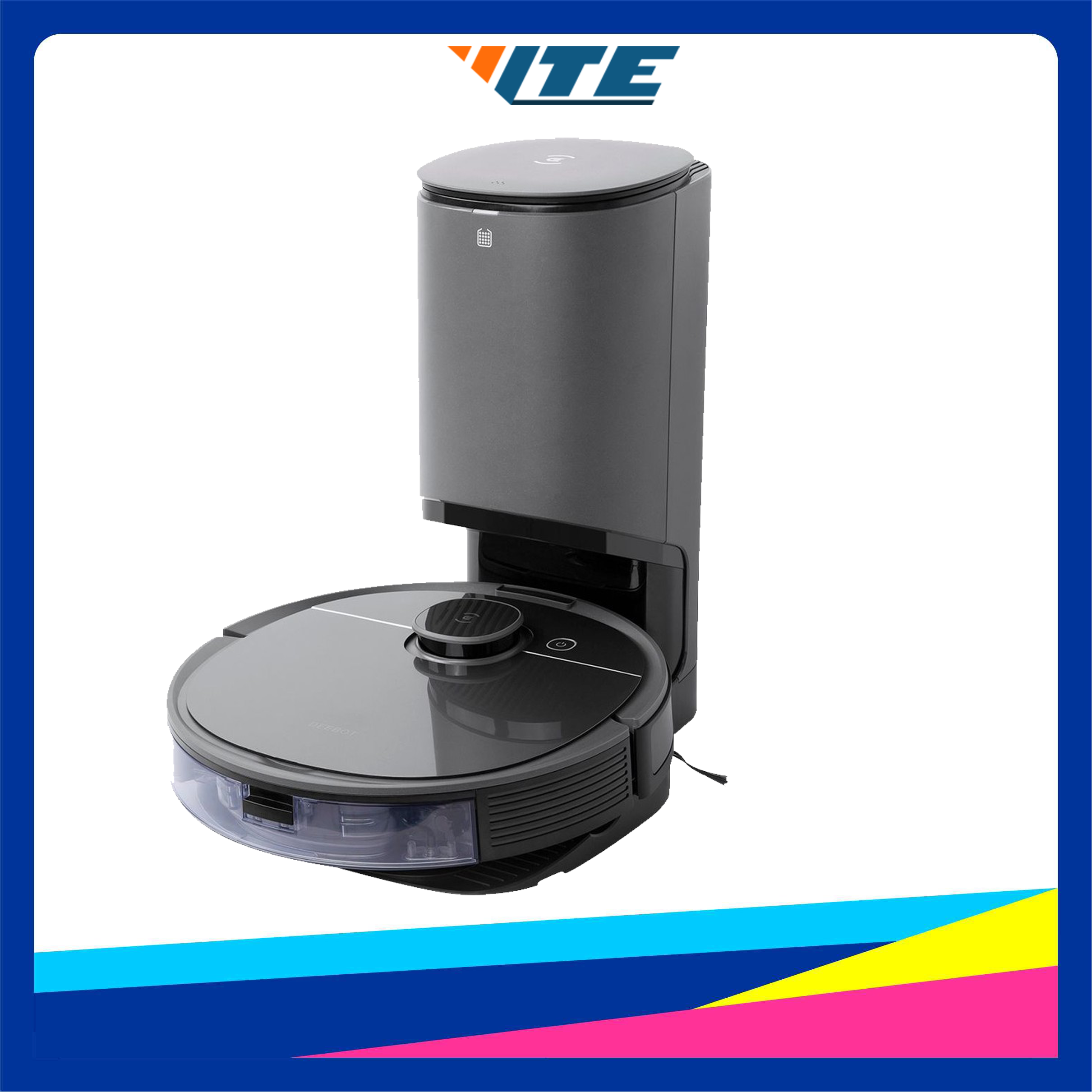 Robot hút bụi lau nhà ecovacs deebot t8 aivi plus robot tự đổ rác