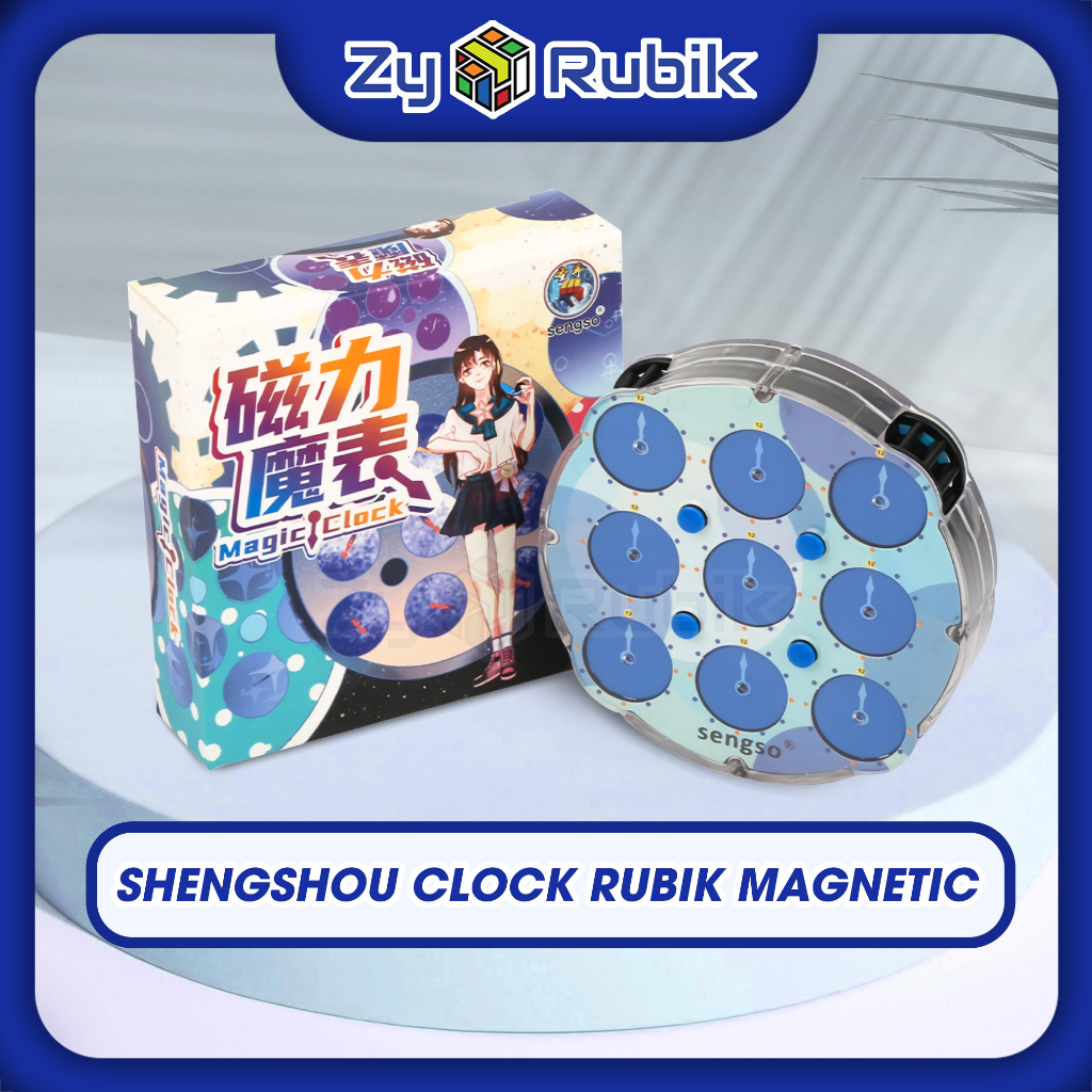 Rubik Clock ShengShou Magnetic Clock