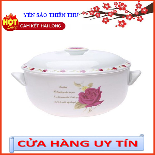 Thố chưng yến sào chuyên dụng 1 chiếc. Thố chưng tổ yến sào