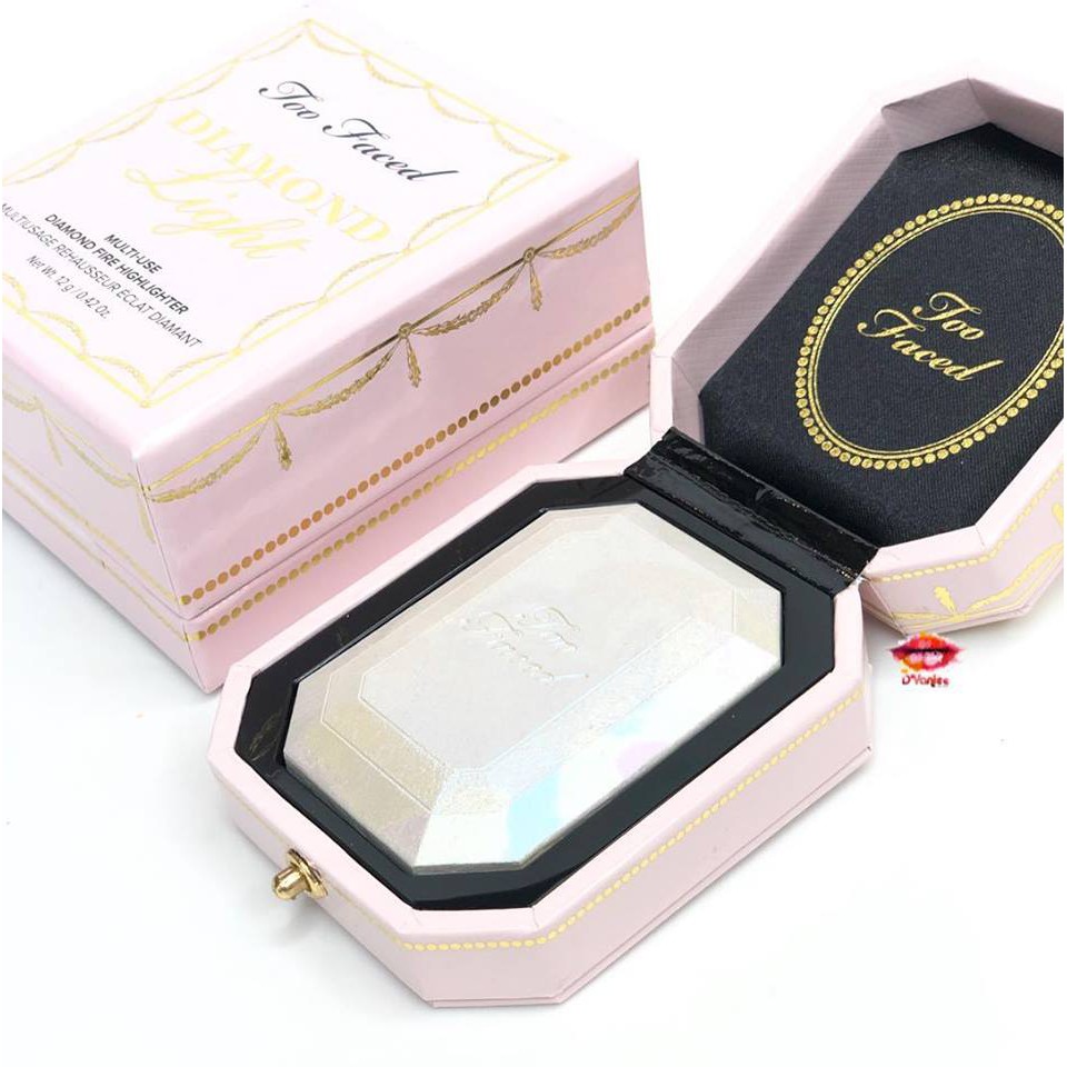 Phấn bắt sáng too faced diamond light diamond fire highlighter 12g chính hãng - 3615
