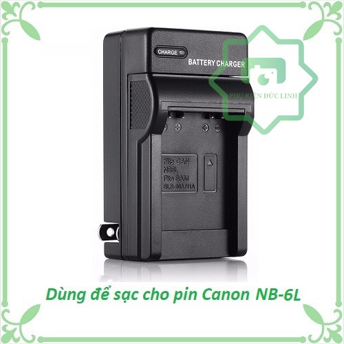 Sạc rời cho pin canon nb-6l, nb-6lh
