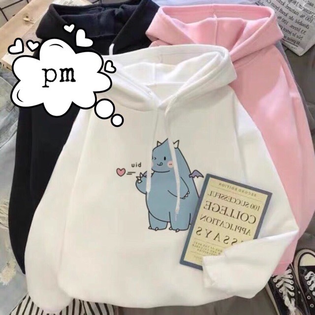 Áo hoodie khủng long