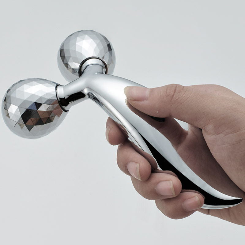 Cây Lăn Massage Mặt 3D INOX