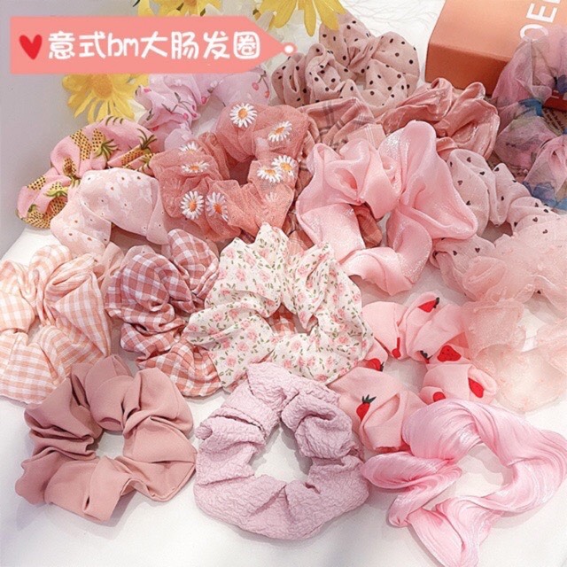 COMBO 4 BUỘC TÓC SRUNCHIES