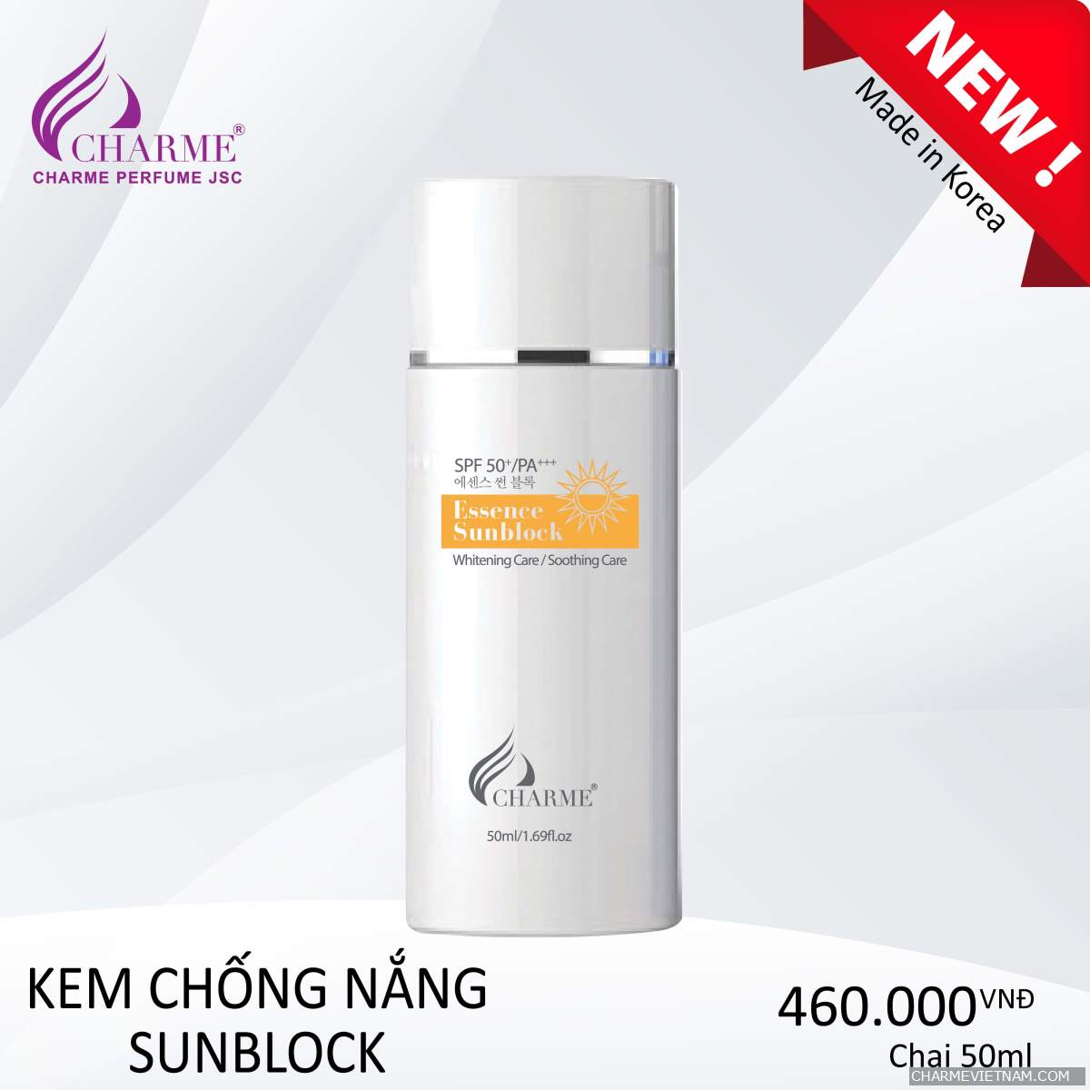 Kem chống nắng Chame Essence Sunblock 50ml- AN002