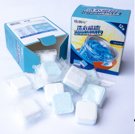 Tẩy lồng máy giặt hộp 12 viên