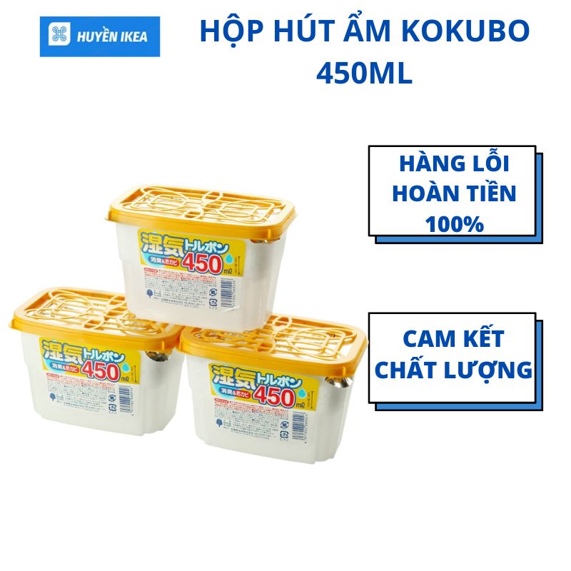 Hộp hút ẩm Kokubo 450ml hàng Nhật