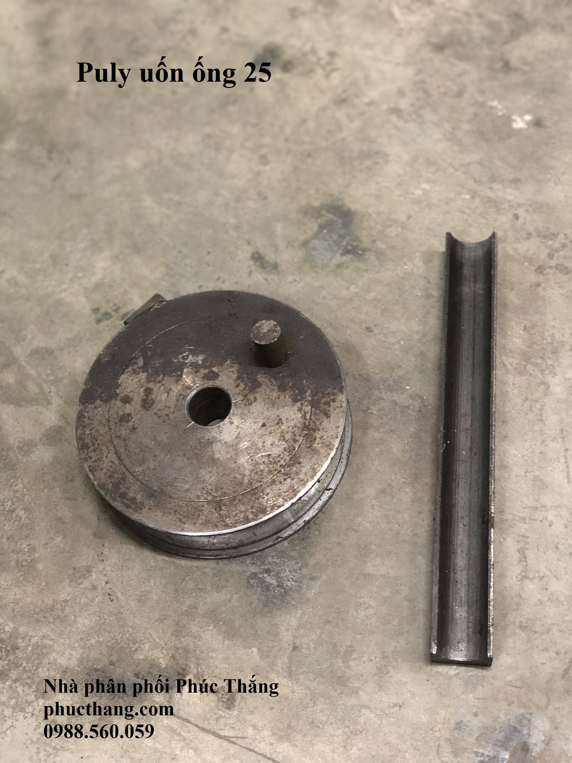 Puly uốn ống 25 - Vam uốn ống hộp