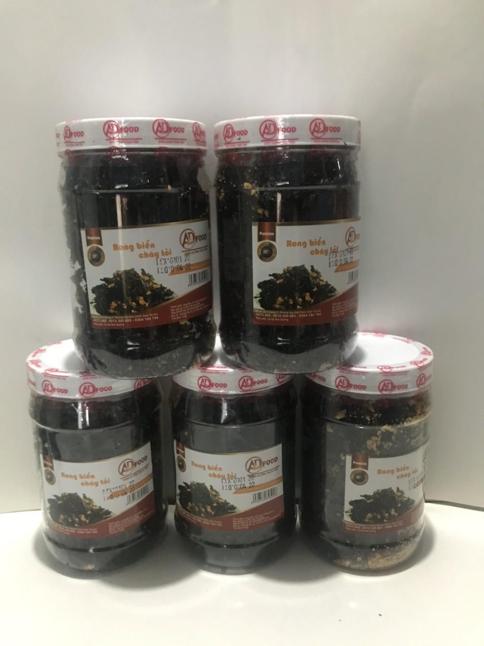 Combo 3 hũ rong biển lớn -100g/hũ