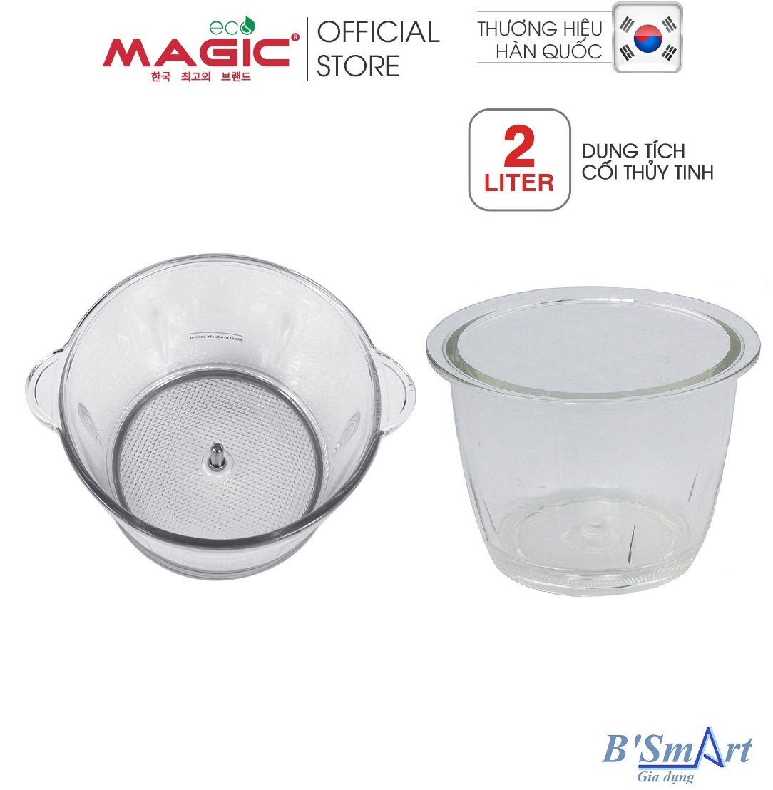 Cối thủy tinh của máy xay thịt Magic A04 , Iruka I-09 , Magic AC-15 và Magic  AC-16 , AC-17