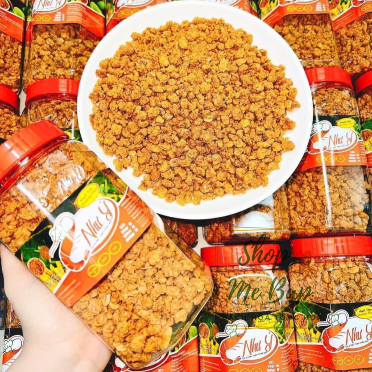 Muối tôm như ý 400g - muối hạt to và muối nhuyễn - bách hoá nhà bắp