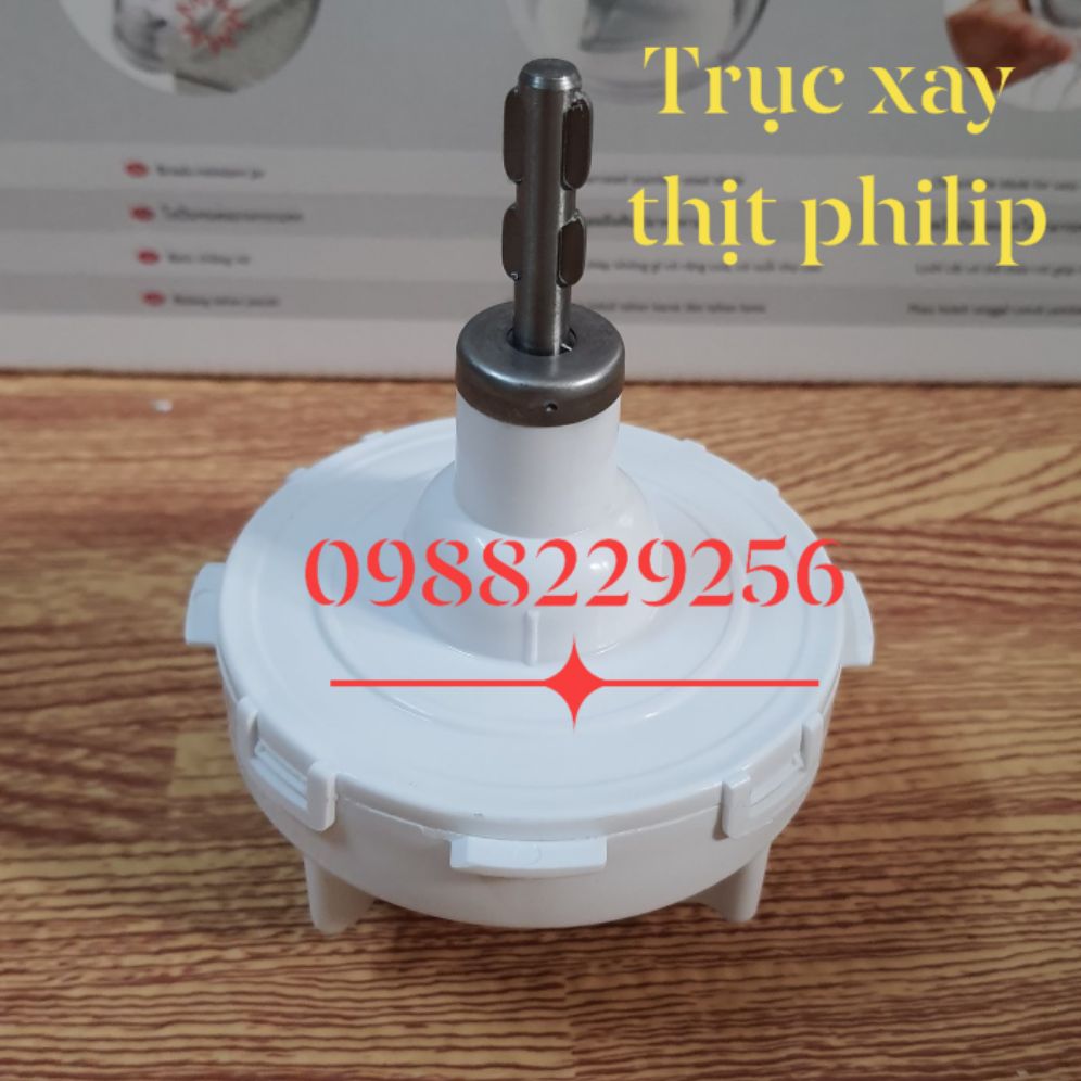 Phụ kiện máy xay Philip - Trục xay thịt chính hãng Philip HR2115 HR2118
