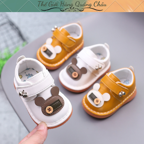 XẢ KHO Giày Tập Đi Cho Bé Đế Chống Trơn Trượt, Ôm Chân Thoải Mái Cho Bé - Hàng Quảng Châu Cao Cấp(B-7)
