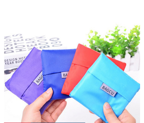 Túi đi chợ Bagcu bằng vải nilon, gấp gọn