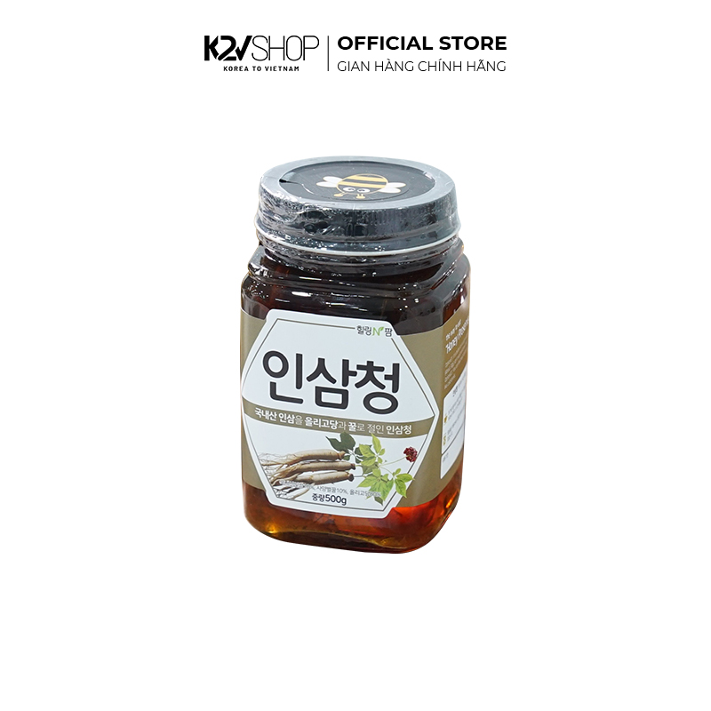 Nhân Sâm Ngâm Mật Ong Hàn Quốc Chính Hãng Gogopa Healing Food- Hũ 500g