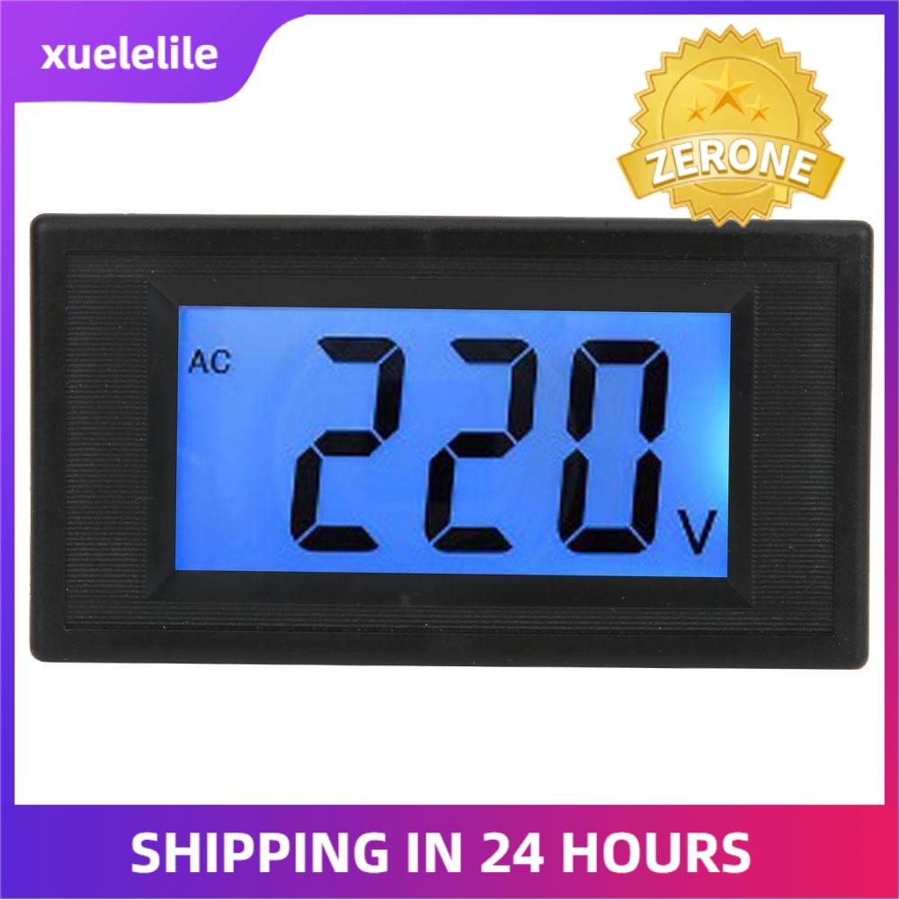 Vôn Kế Hiển Thị Kỹ Thuật Số Hai Dây LCD YB5135D, Máy Kiểm Tra Điện Áp Xoay Chiều Bảng Đồng Hồ AC80-500V Phạm Vi Đo