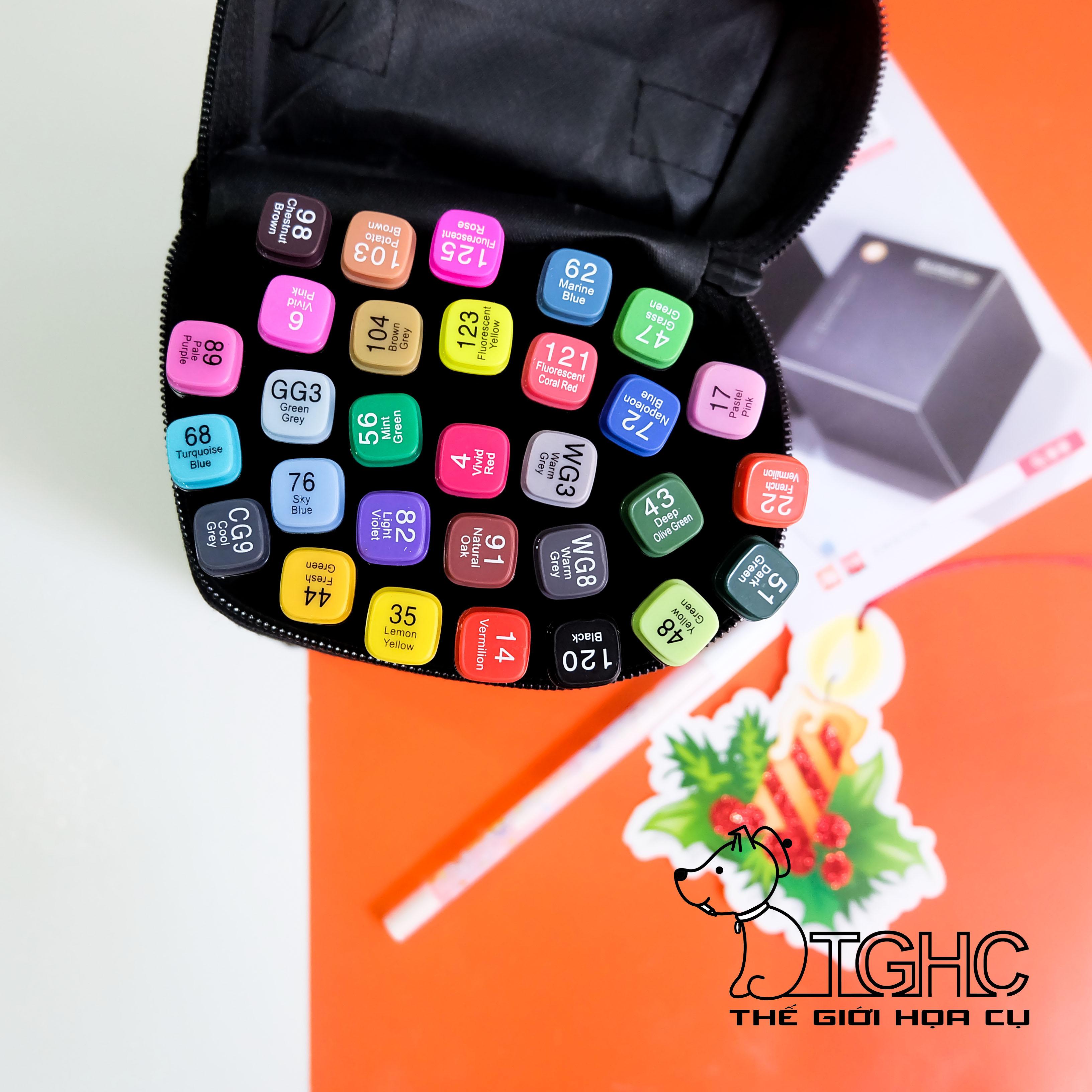 Bút Marker Touch.Cool 30/40/60/80 bộ