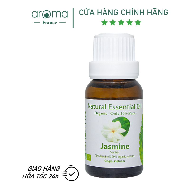 Tinh dầu aroma hoa lài 10% jasmine - 10ml/15ml/30ml/50ml