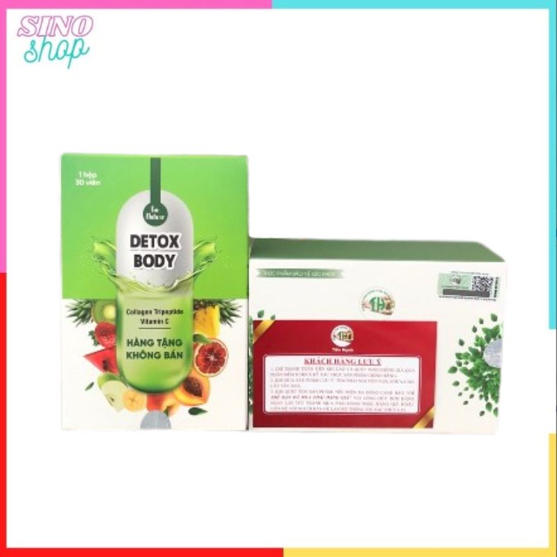 Giảm cân tiên hạnh vip tặng kèm detox -giảm cân nhanh