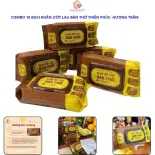 Combo 10 Bịch Khăn Giấy Ướt Lau Bàn Thờ, Khăn Bao Sái Thiên Phúc 30 Tờ Hương Trầm Cao Cấp An Toàn