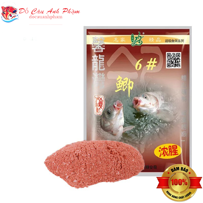 Mồi câu cá chép cá diếc hua 6# siêu nhạy hua-1