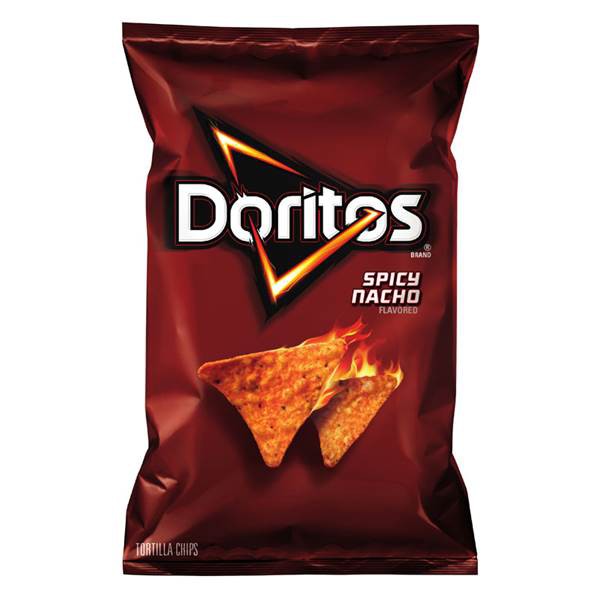Bánh snack giòn hiệu Fritolay s Doritos Spicier Nacho Chips