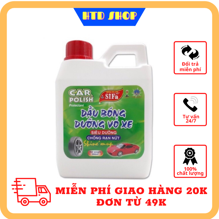 Dầu dưỡng bóng vỏ xe Sifa siêu đặc - dầu dưỡng