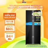 ✅[HCM]Tủ lạnh Panasonic Inverter 550 lít NR-DZ601VGKV Mới 2021 Công nghệ làm lạnh vòng cung Panorama Công nghệ diệt khuẩn Blue Ag+ với tinh thể bạc Ag+ và ánh sáng xanh Ngăn rau củ kép Fresh Safe - giao hàng miễn phí HCM