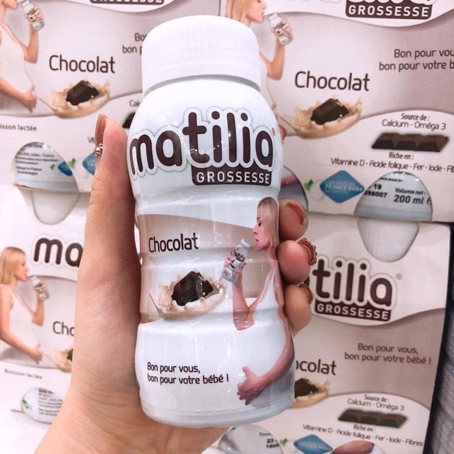 Sữa bầu matilia pháp đủ vị
