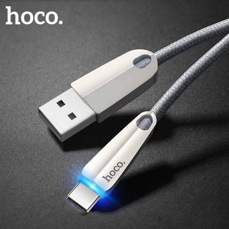 Cáp sạc type c hoco u35 cho samsung galaxy note 9 note10 s9 s10 s10+ tự ngắt khi pin đầy
