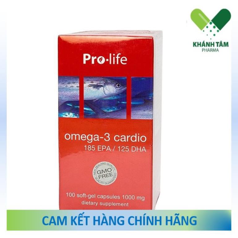 Omega 3 cardio pro-life - viên dầu cá - omega-3 _khánh tâm
