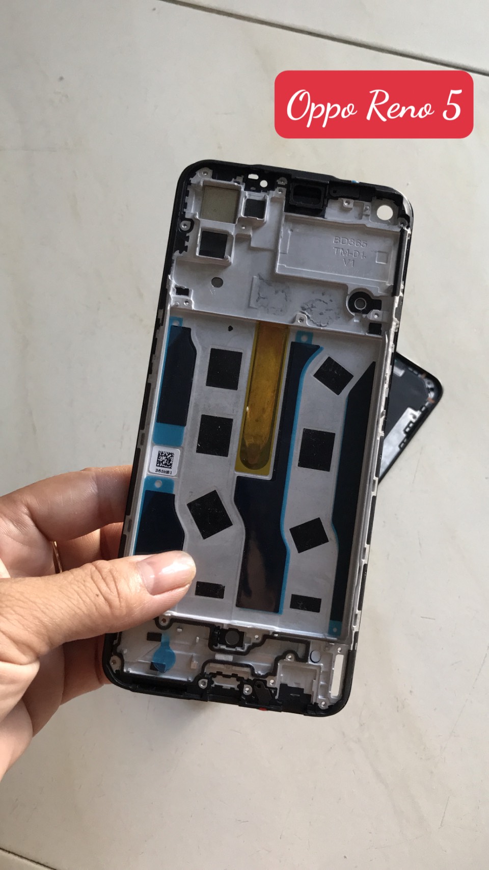 Khung Xương vỏ oppo Reno 5 / sườn máy oppo Reno 5
