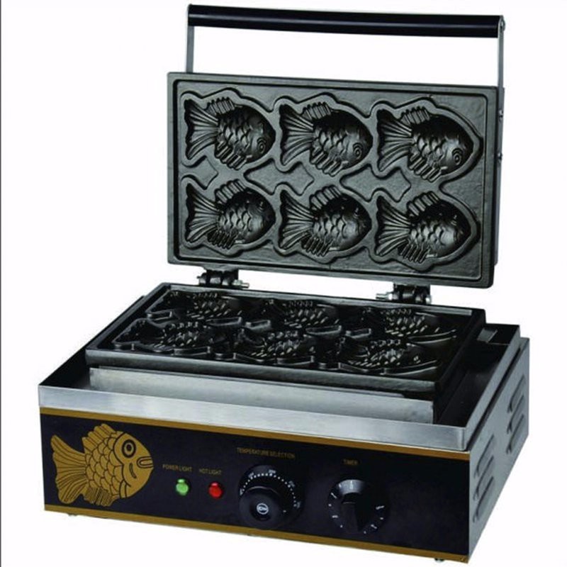 Máy làm bánh cá - máy nướng bánh cá taiyaki