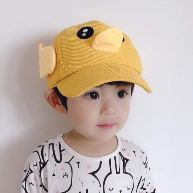 Nón Kết Vịt Có Tiếng Kiu Cho Bé, Mũ Lưỡi Trai Cho Bé Từ 3 - 6 tuổi