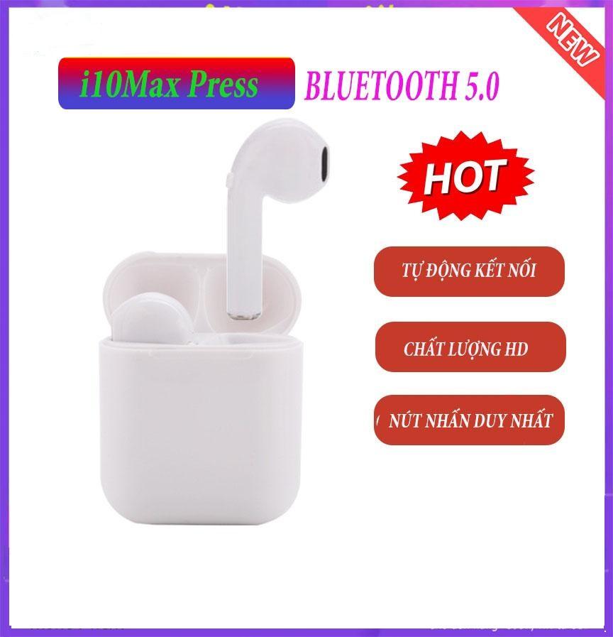 Tai nghe bluetooth I10 MAX, tai nghe Bluetooth không dây, tai nghe không dây siêu bass - FUNNY TIMES