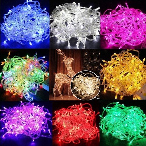 Dây đèn Led chớp nháy trang trí ngày tết và Noel