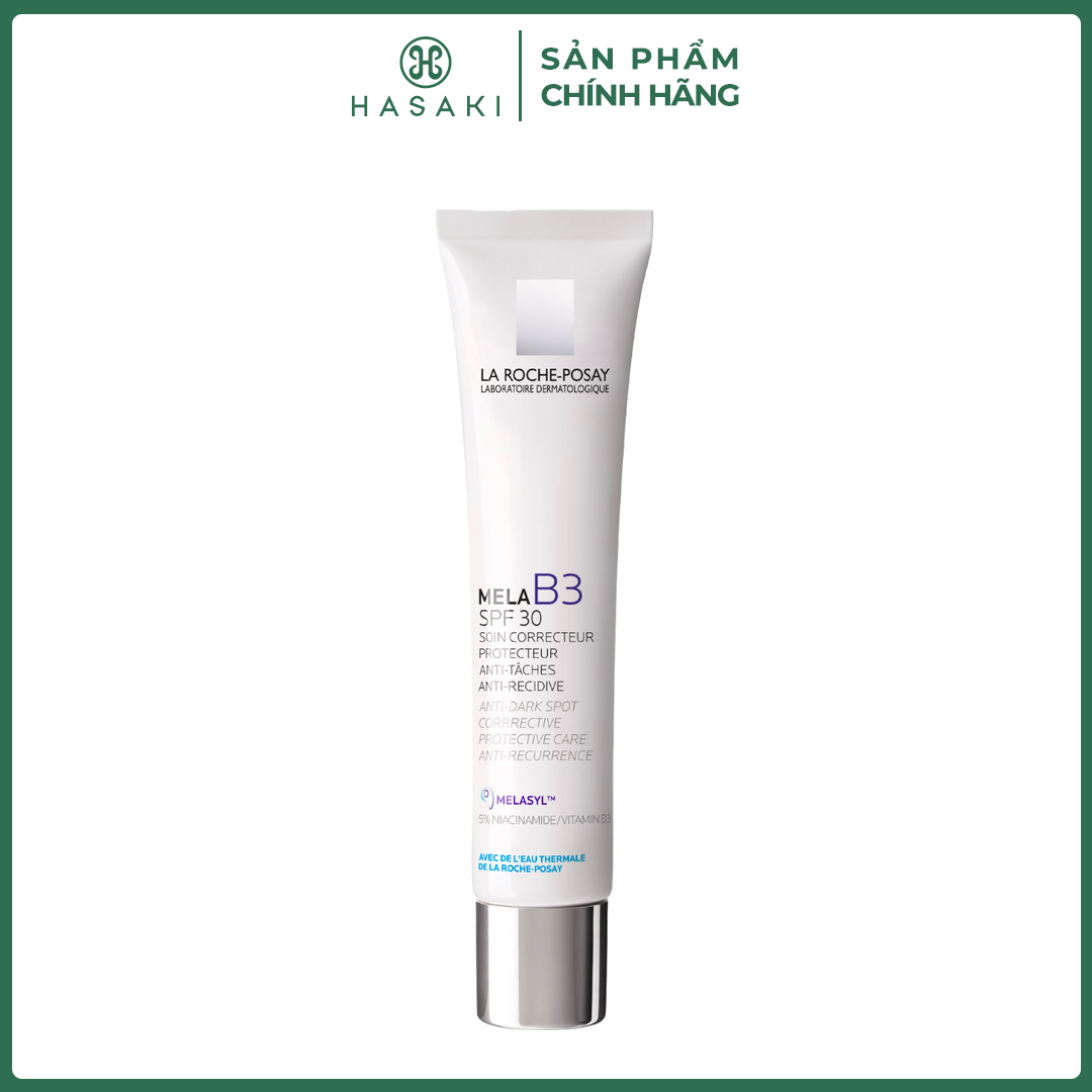 Kem Dưỡng La Roche-Posay Giảm Thâm Nám  Dưỡng Sáng Da 40ml Mela B3 Cream SPF30 Hasaki Sản Phẩm Chính Hãng