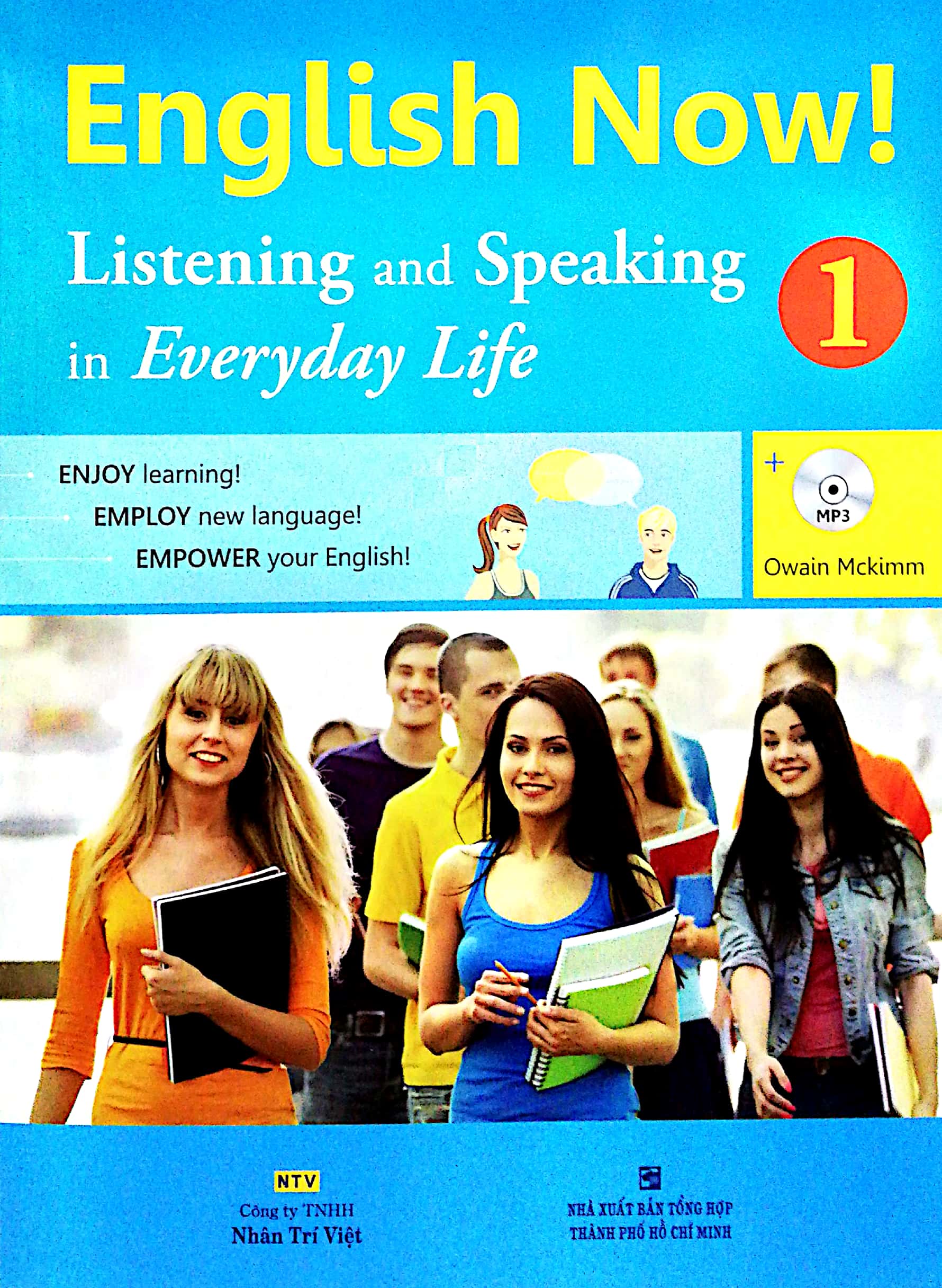Fahasa - English Now 1 - Listening And Speaking (Kèm CD)