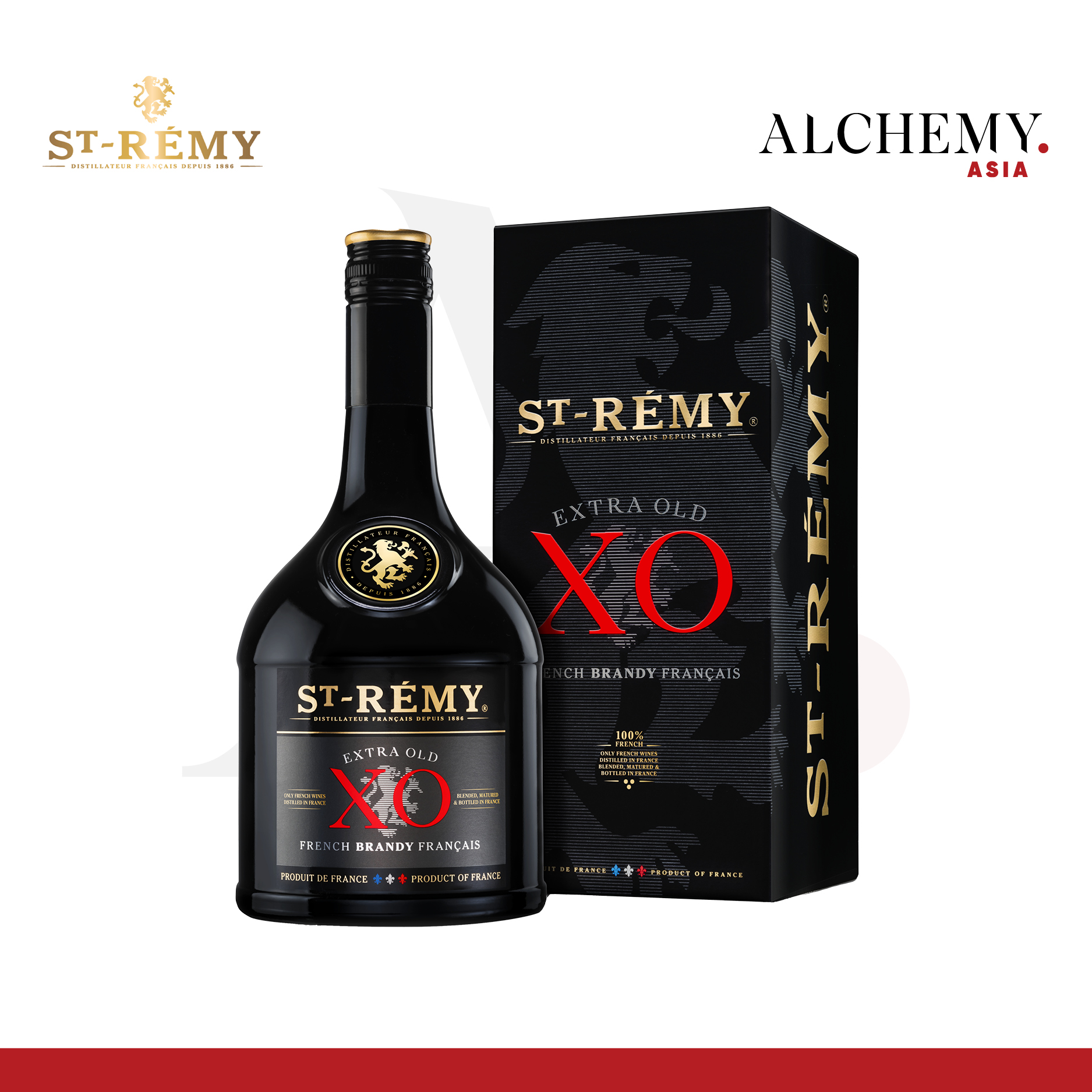 Rượu brandy st-rémy xo 40% 700ml