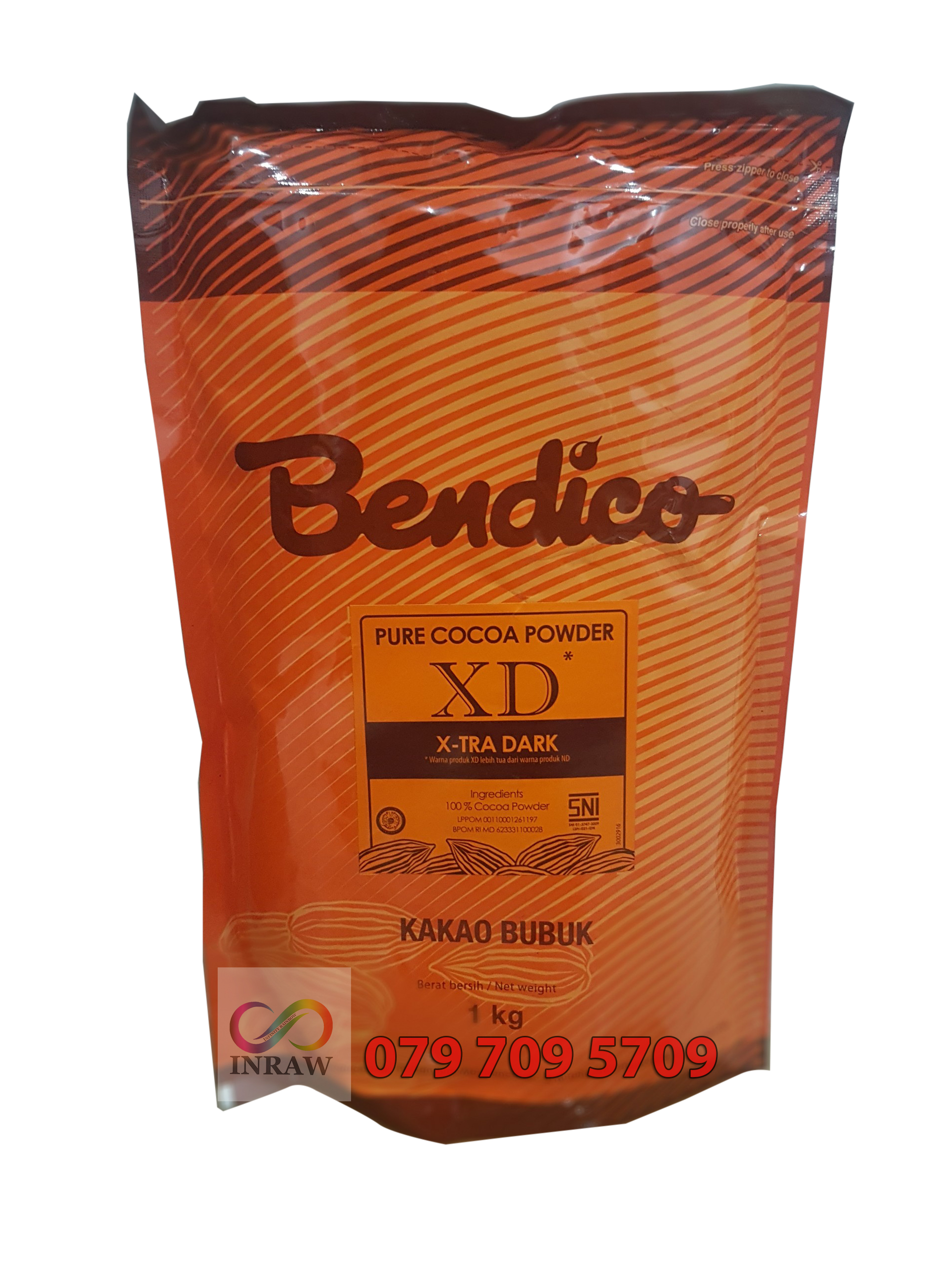 Bột cacao Bendico XD nguyên chất Indonesia