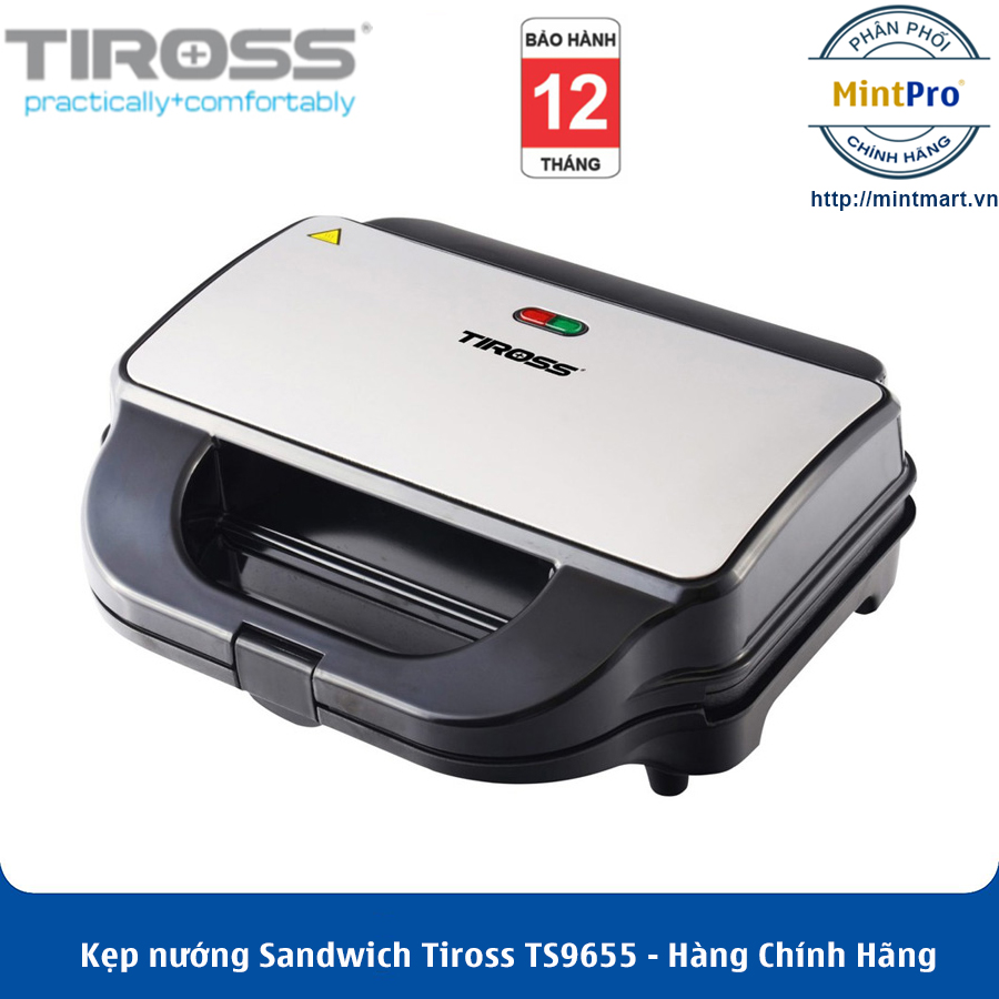 Kẹp nướng sandwich tiross ts9655 - hàng chính hãng