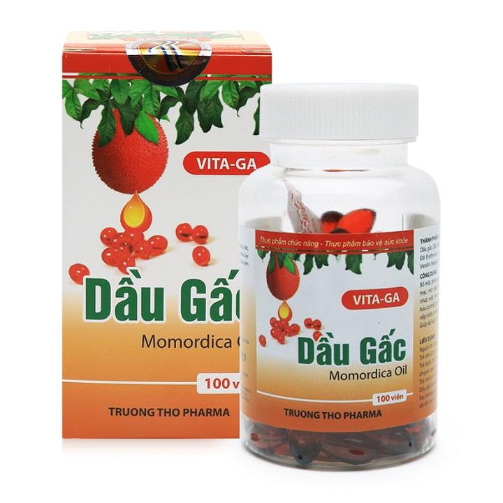 Viên dầu gấc sáng mắt Vita -Ga