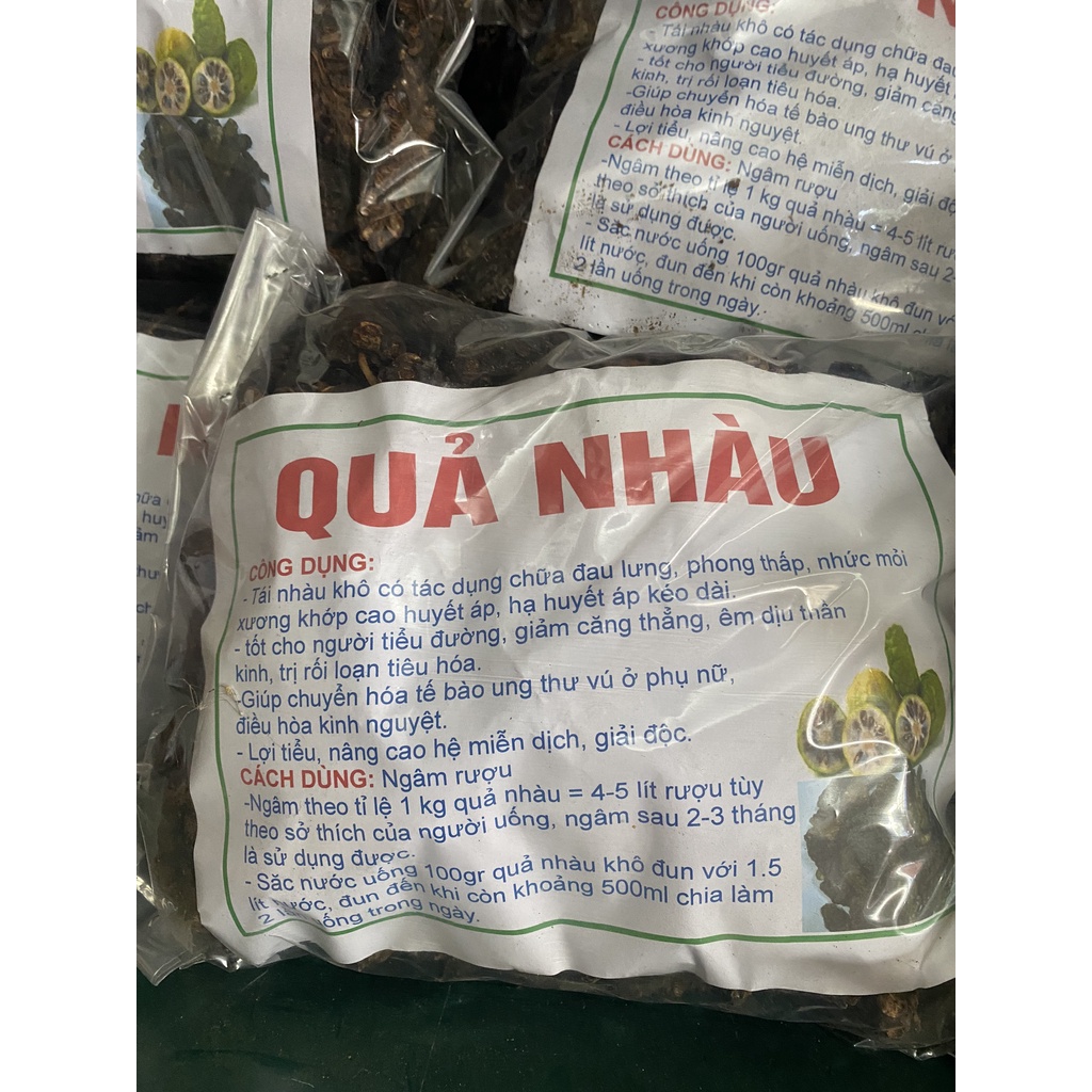 Quả nhàu sấy khô