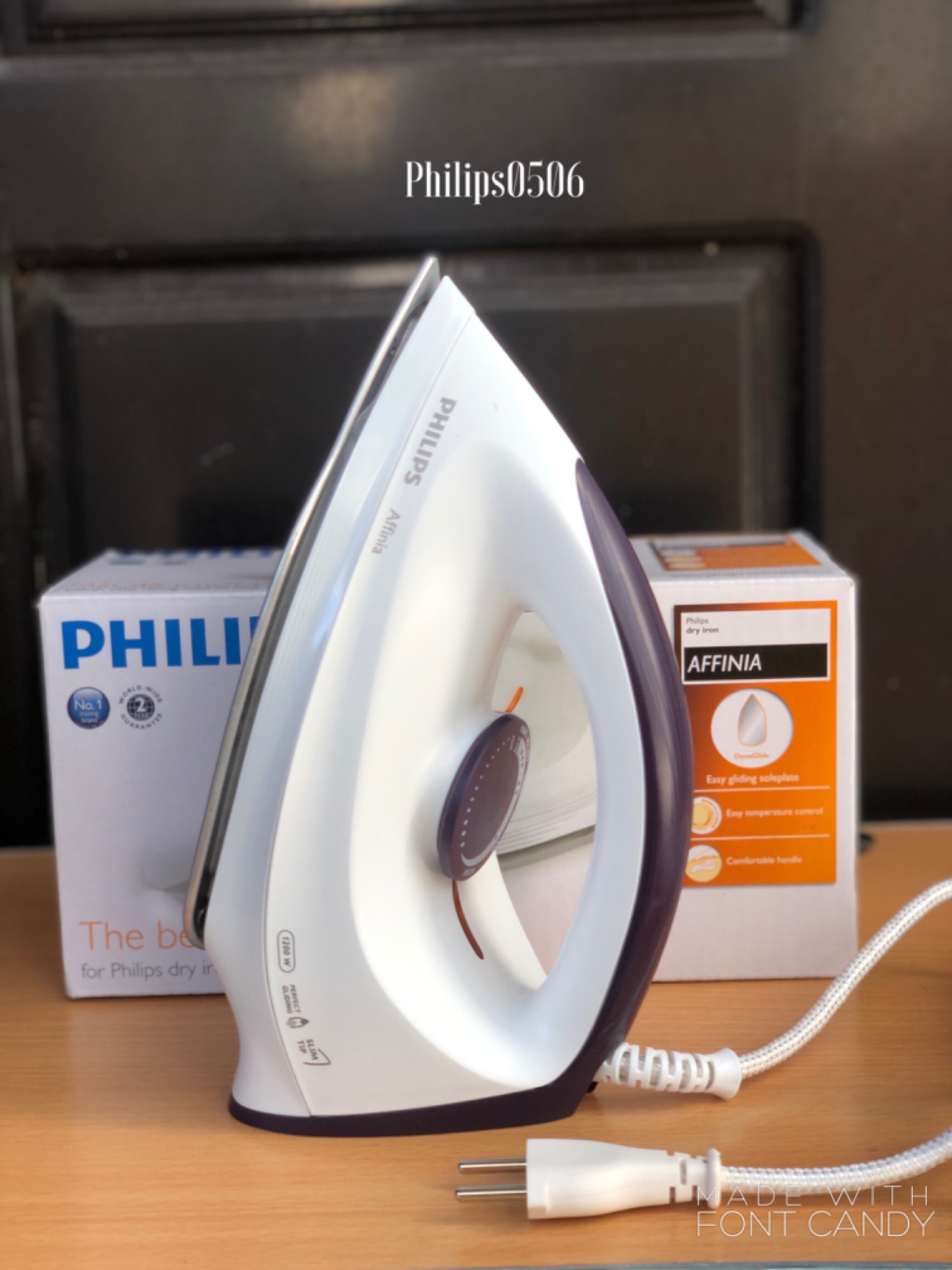 Bàn ủi khô philips gc160-made in indonexia