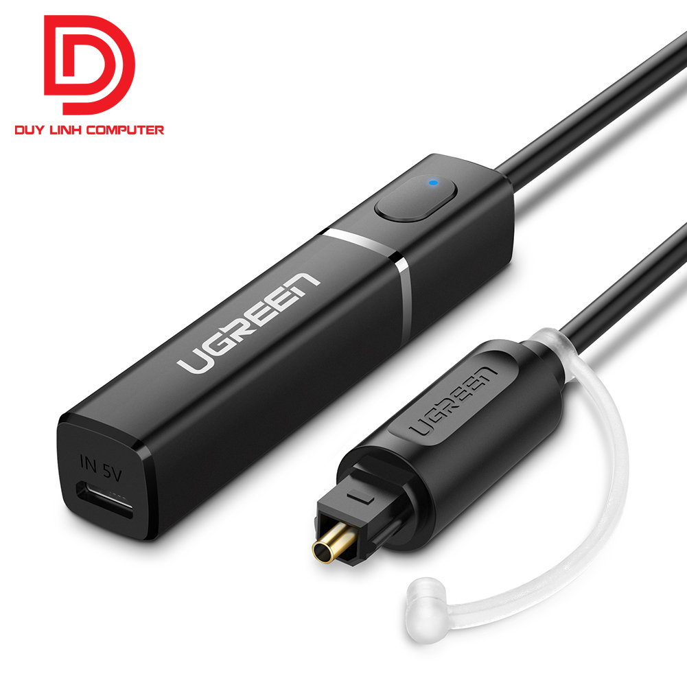 Bộ phát bluetooth 4.2 hỗ trợ APTX chính hãng Ugreen 50213 chuẩn Quang