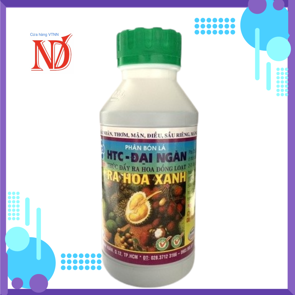 Phân bón lá hpc 97 ra hoa xanh - htc đại ngàn 500ml