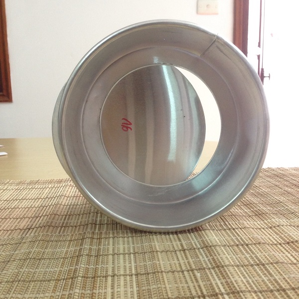 Khuôn bánh nhôm tròn gia công 16 cm đáy rời