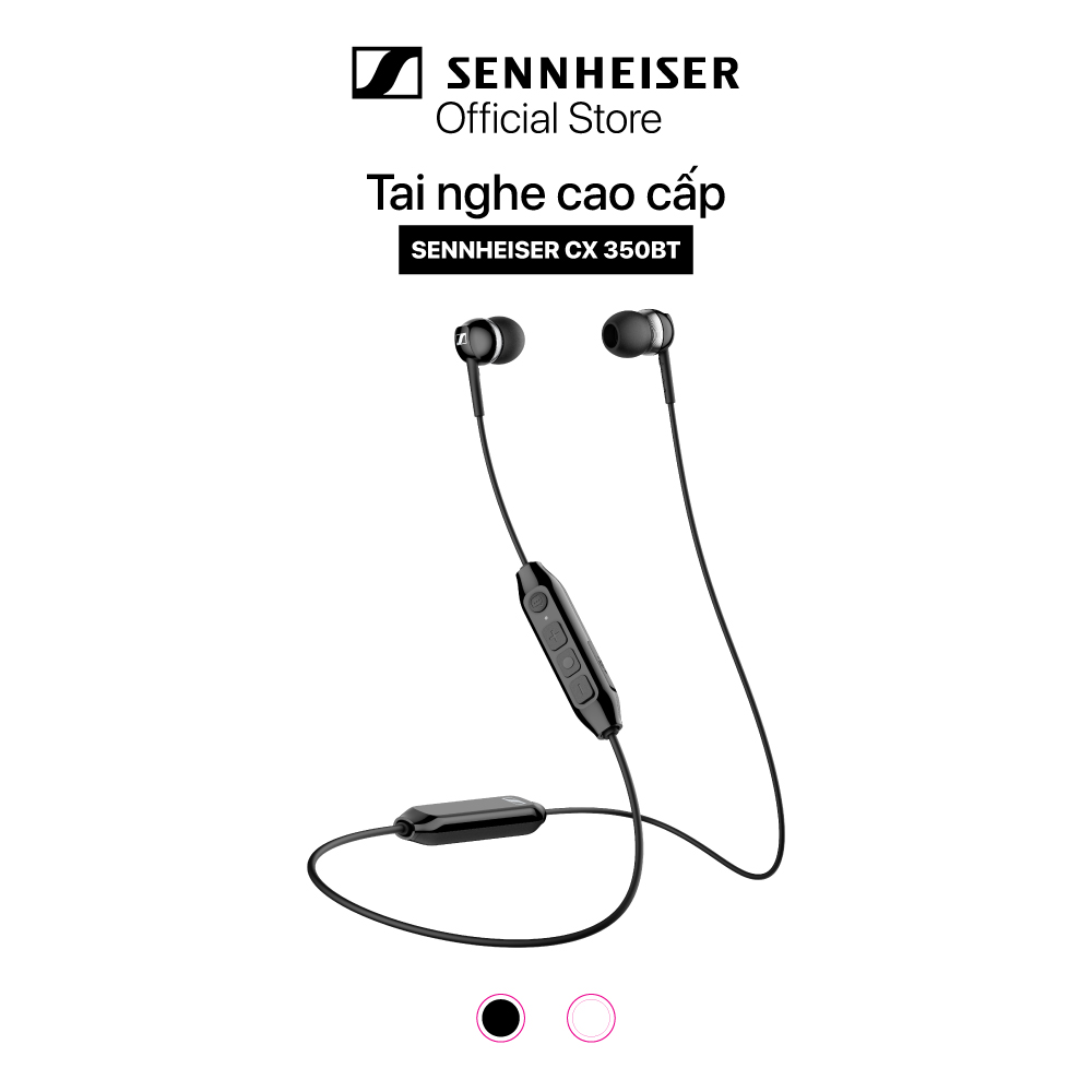 Tai nghe nhét tai bluetooth sennheiser cx 350bt - hàng chính hãng