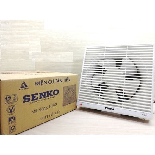 Quạt hút tường thông gió senko h100, h150, h200, h250- hàng chính hãng bh 24 tháng