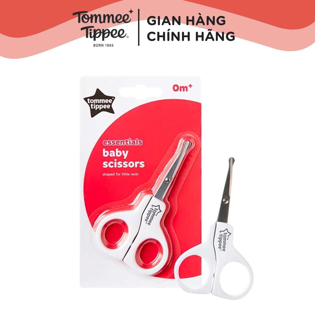 Kéo cắt móng tay cho bé tommee tippee